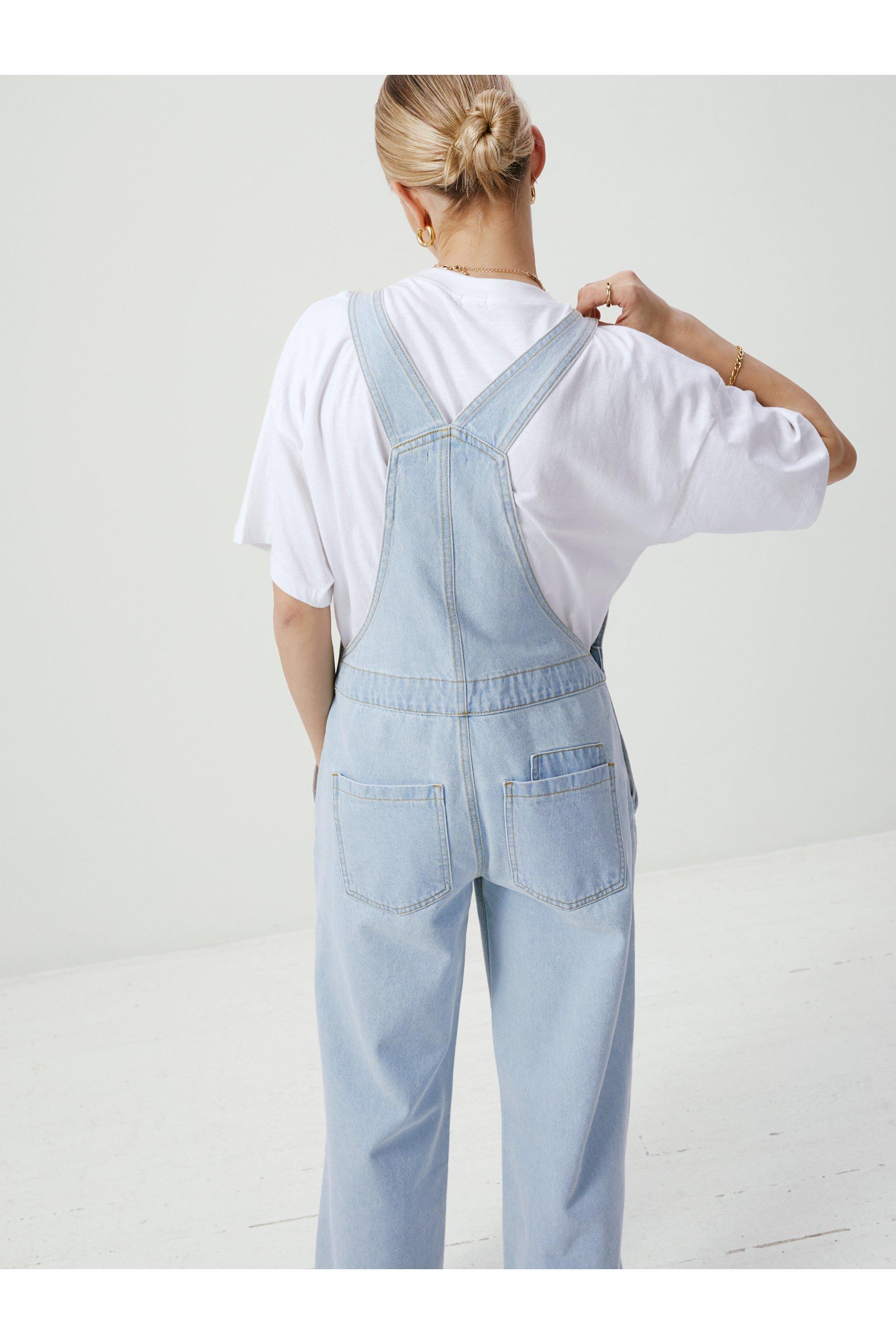 Nasty Gal Womens The Denim Dungarees